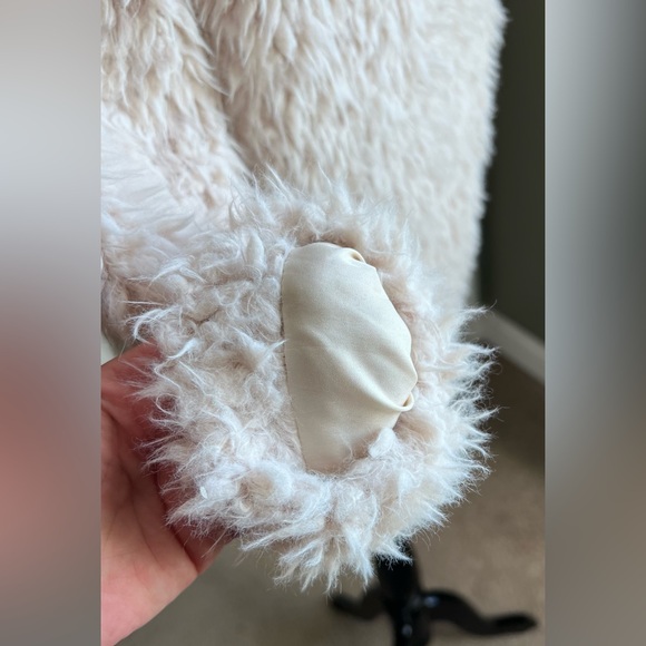 BB Dakota Wubby Collarless Jacket Full Zip Sz Small Super Soft Long Trench 0207 - Picture 5 of 9